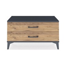 Arges Şifonyer 2 Çekmeceli 88x30x48 Antrasit-çam Antrasit