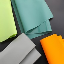 Açık Yeşil 60x40 Cm Silikon Masa Mat Kaymaz Kesme Tahtası Mat Yalıtımlı Mat Öğrenci Yemek Mat Büyük Placemat Çekmece Mat Açık Yeşil