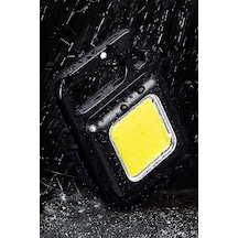 Mini Led El Feneri Su Geçirmez Şarjlı El Feneri Taşınabilir Kamp Feneri Cep Anahtarlık Çok Renkli