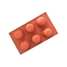 6 Lı Kesimli Yuvarlak Silikon Kalıp Nocolor-466dcfd2 Ecmelnm548 .