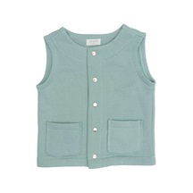 Petit Boom İçi Polarlı Yelek Mint