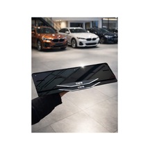 Bmw Gümüş Detaylı Full Pleksi Plakalık Premium Tasarım & Şık Görünüm - 864620441