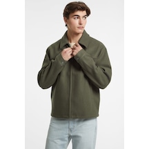 Erkek Yün Karışımlı Bomber Ceket M4bl27wgıx2 Haki