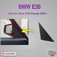 Bmw E30 Uyumlu İç Ayna Kapağı Sol Taraf