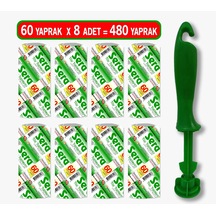 Sera Tüy Toplayıcı 8'li Yedek Rulo + Aparat 480 Yaprak
