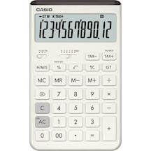 Casio Jt-200t-we-w-dp Hesap Makinesi Desktop Gri - Siyah