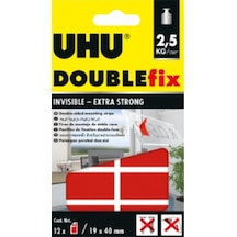 Uhu Double Fix Şeffaf Güçlü Montaj Şeridi Uhu45515