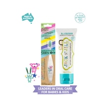 Jack N Jill Bebek/çocuk Diş Fırçalama Seti Bunny&koala Diş Fırçası + Yaban Mersini Aromalı Diş Macunu 50g