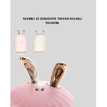 Beyaz Renk Ultrasonik Hava Nemlendirici Ve Aromaterapi Difüzörü
