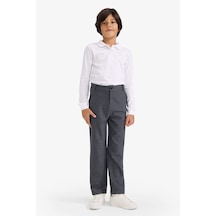 Defacto Erkek Çocuk Düz Paça Twill Pantolon G5467a825cwnv256 Lacivert-nv256