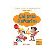 4. Sınıf Tüm Dersler Çalışma Defterim -  Kırmızı Beyaz Yayınları