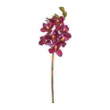 Yapay Çiçek Orkide Gerçek Dokulu Bordo 75 Cm. Çok Renkli