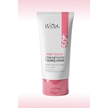 Wou Ton Eşitleyici Pembe Krem 50ml 50+