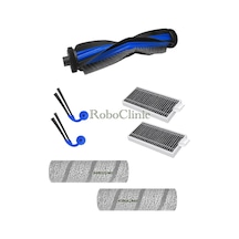 Ecovacs Deebot X11 Pro Omni Cyclone Robot Süpürge Uyumlu Yedek Ana Fırça, Filtre, Rulo Mop - 7 Parça