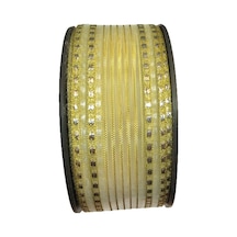 Altın Simli Şifon Kurdele 40mmx25mt Art.1602