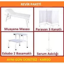 Muayene Masası Paravan Eskabo Serum Askısı Osgb İsgb Revir