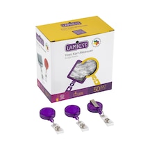 Lamiess Lms 351 Yuvarlak Yoyo Mor 50'Li