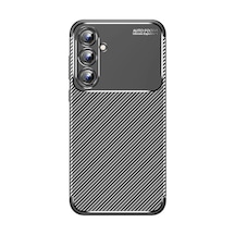 Magicool Samsung Galaxy Uyumlu A15 4g Kılıf Auto Focus Karbon Kapak - Siyah