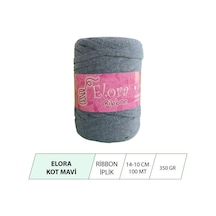 Elora Kot Mavi Ribbon Örgü Ipi