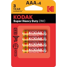 Kodak Çinko Karbon İnce Pil Blister Aaa 4'lü 5 Adet