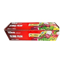 İlka Şeffaf Mutfak Rulo Streç Film Folyo - 45 Cm. X 500 Metre - Gıdaya Uygun - 1 Paket