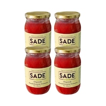 Sade Organik Rendelenmiş Domates 340 Gr 4 Lü Paket 340 G