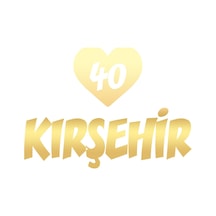 Kalpli 40 Kırşehir Araba Sticker 17x17 Cm Gold