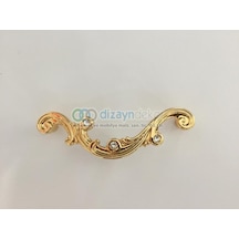 Swarovski Taşlı 96 Mm. Altın
