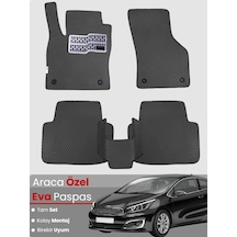 Kia Ceed Hatchback 2012-2018 Uyumlu Eva Paspas Tam Set Araca Özel,kolay Montaj,su Geçirmez 550