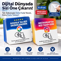 Nfc Yorum Kartı 9x 9 Cm