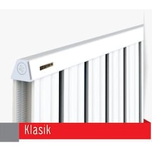 Alüminyum Panel Radyatör Klasik 2000x7 Ral 9010 Kırık Beyaz