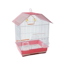 Birdlife Çift Kapılı Kuş Kafesi Pembe 34,5x28x46 Cm 256-60037.01