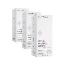 Anyong Alfa Arbutin Aydınlatıcı, Leke Karşıtı, Ton Eşitleyici Serum 30 Ml Pirinç Suyu & Traneksamik Asit 3 Paketi