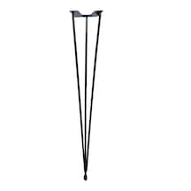 Firkete Tel Sehpa Ayağı Tekli (46 cm)