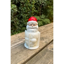 Rufus Concept Noel Baba Küçük 3d Silikon Mum Kalıbı
