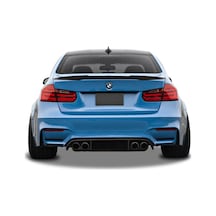 Bmw F30 Spoiler Bagaj Üstü F80 M4 Yarasa Tip Parlak Siyah Parlak Siyah - Piano Black
