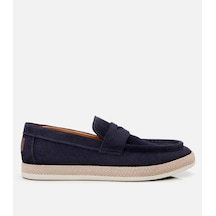 Hotiç Erkek Süet Deri Lacivert Rahat Tabanlı Espadril 02ayh303150a680 Lacivert-navy Lacivert