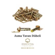 Asma Tavan Dübeli M6x45 Mm Çelik Dübel Tavan Askı Ve Montaj Dübel Seti 15 Adet Çoklu Renk