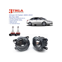 Citroen C4 2005 Sis Farı Set Oem: 8200074008