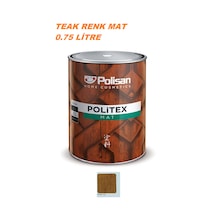 Polisan Dekoratif Mat Teak Renk Vernik 0.75 Litre Su Geçirmez