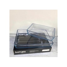 Paşabahçe Dikdörtgen Premium 2 Li Borcam Set 2500 Cc Ve 4350 Cc Büyük-küçük Kutulu
