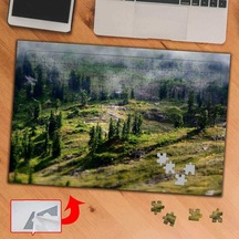 Sisli Orman Manzarası 240 Parça Puzzle Yapboz Tablo-b314a2