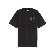Puma Downtown Graphic Tee Erkek Günlük Tişört 62355801 Siyah 62355801