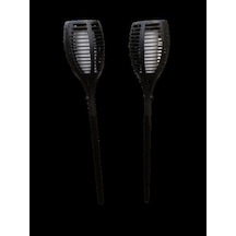 Helios Hs-4020 15w 3,7v Solar Bahçe Armatürü Beyaz Işık Siyah