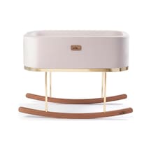 Beside Large Modern Premium Anne Yanı Bebek Beşik Gold, Cream Genel