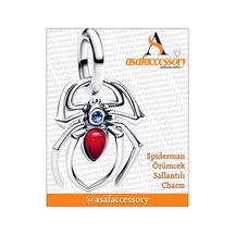 Spiderman Örümcek Sallantılı Charm Gümüş