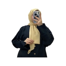 Jakarlı Küp Desenli Şal 1012 gold