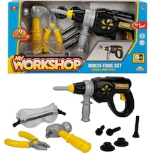 Mey İthalat Zapp Toys My Workshop Matkaplı Tamir Seti 9 Parça
