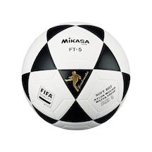 MIKASA Ft-5 W/fifa Logo Sentetik Deri Futbol Topu Beyaz - Siyah