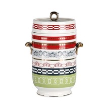 Lucky Art Lancelot Bone Kulplu Kavanoz 18cm Lyhd 656 Çok Renkli